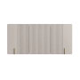 Komoda Malmi 150 cm wisząca - kaszmir / crema bianca / złoty